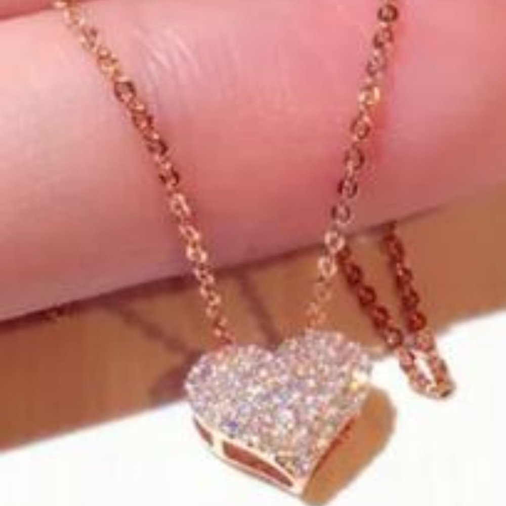 Rosegold Heart Necklace